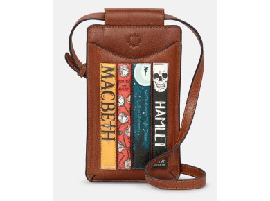 Yoshi Phone Pouch William Shakespeare Brown